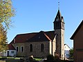 Deutsch: kath. Kirche St. Antonius von Padua in Menne, Stadt Warburg, Ansicht von Nordwesten
