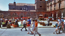Plaza del Mercado Chico en 1986