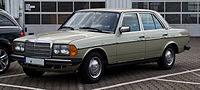 Mercedes-Benz 240 D (W 123, Facelift) - Frontansicht, 30. August 2012, Velbert.jpg