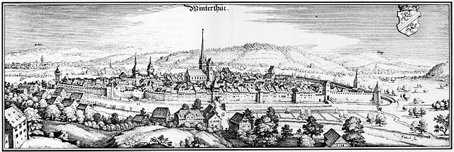 Winterthur in 1642