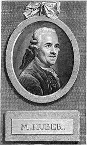 Michael Huber, engraving, before 1776 Michael Huber.jpg