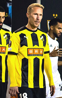 Mikkel Rygaard Jensen (Häcken vs Qarabağ, UEFA Europa League, 5 October 2023).jpg