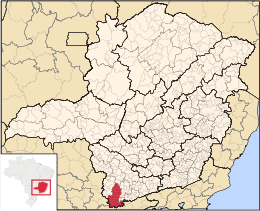 Pouso Alegre – Mappa