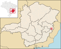 Santa Rita do Itueto - Carte