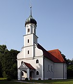 Die renovierte Wallfahrtskirche Heilig Kreuz