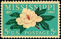 Mississippi statehood, 1817
1967 issue Mississippi statehood 1967 U.S. stamp.1.jpg