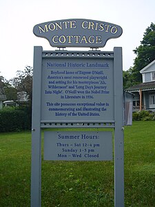 Sign at the cottage Montecristocottagesign.jpg