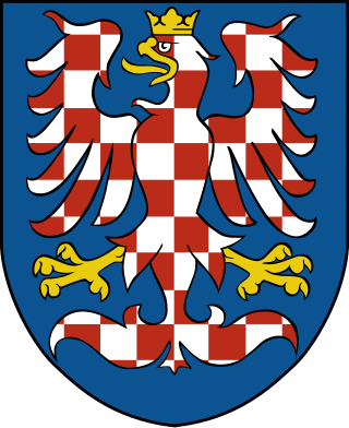 <span class="mw-page-title-main">Coat of arms of Moravia</span> Heraldic symbol representing Moravia