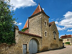 L'entrée du château.