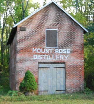 <span class="mw-page-title-main">Mount Rose Distillery Archaeological Site</span> United States historic place