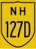 National Highway 127D marker