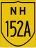 National Highway 152A marker