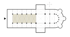 Het middenschip (grijs)