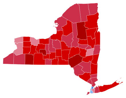 Résultats de l'élection présidentielle de New York 1952.svg