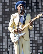 Nile Rodgers en concert en 2018
