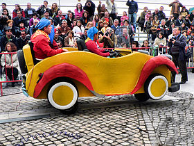 Oui-Oui représenté au carnaval de Sesimbra (Portugal).