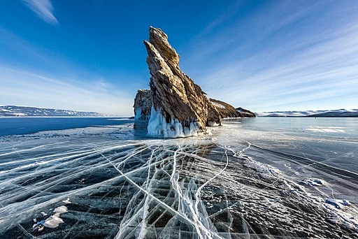 Ogoy island in winter