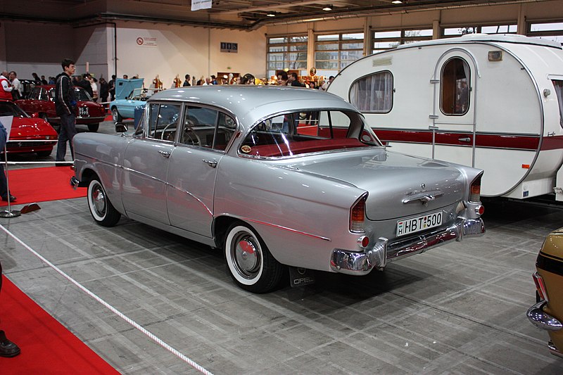 File:Oldtimer Show 2008 - 087 - Opel Rekord P1 (rear).jpg