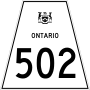 Thumbnail for Ontario Highway 502