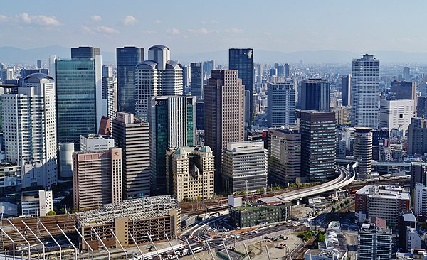 Image: Osaka Umeda Sky Building Panoramablick 05