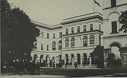Building of the Ottoman Parliament.