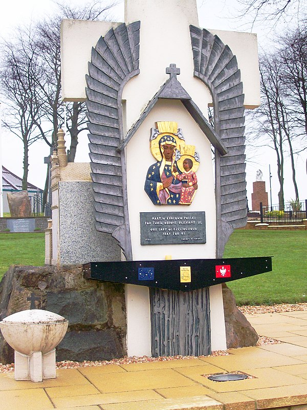 Memorial to Black Madonna of Częstochowa