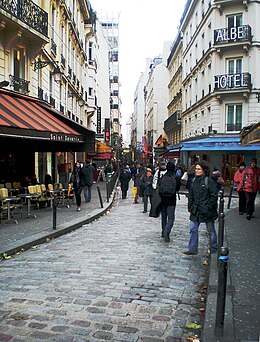 A Rue de la Huchette cikk szemléltető képe