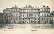 Pałac około 1908 roku