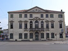 Facade of Palace Cavalli alle Porte Contarine Padova Palazzo Cavalli.jpg