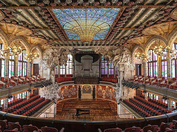 Palace of Catalan Music, Spain by Hieu Duc Tram