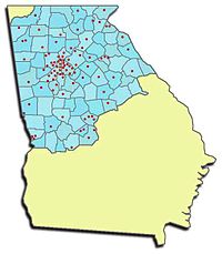 Map of Diocesan Parishes Parish Map EDio of Atlanta.jpg