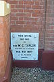 English: Foundation stone on the Uniting church at Parkes, New South Wales