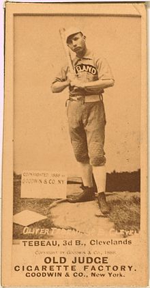 Patsy Tebeau managed the most games in Cleveland Spiders history, and is the only manager with a winning record. Patsy Tebeau baseball card.jpg