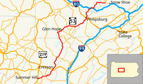 Pennsylvania Route 53 map.svg