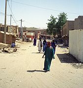 Une rue de Tombouctou en 2001