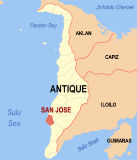 Lokasyon na San Jose de Buenavista