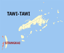 Sitangkai na Tawi-Tawi Coordenadas : 4°39'41.50"N, 119°23'30.74"E