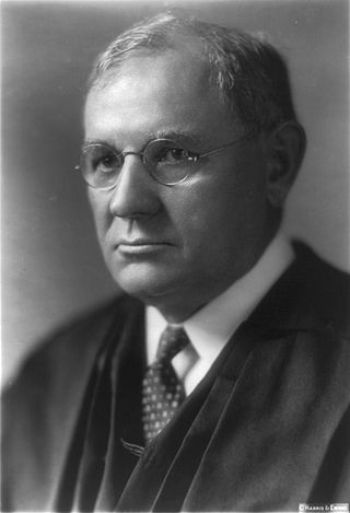 <span class="mw-page-title-main">Pierce Butler (judge)</span>US Supreme Court justice from 1923 to 1939