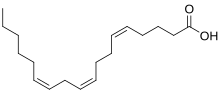 Pinolenic acid (JW tarafından) .svg