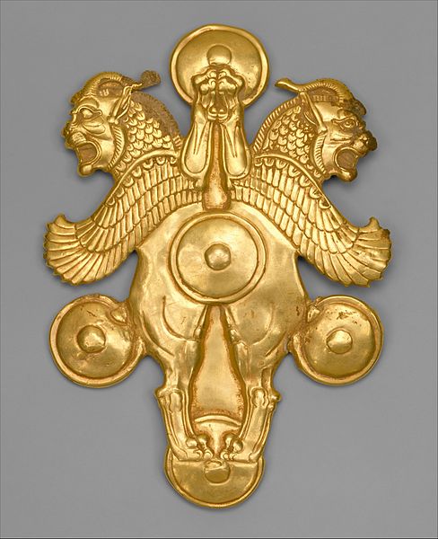 File:Plaque with horned lion-griffins MET DT896.jpg