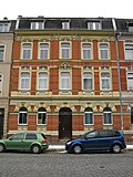 Apartment building in closed development