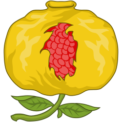 File:Pomegranate Badge of Mary I.svg