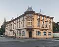 * Nomination Building at Pomorska 1 in Żagań, Lubusz Voivodeship, Poland. --Tournasol7 06:41, 5 March 2021 (UTC) * Promotion  Support Good quality.--Famberhorst 06:44, 5 March 2021 (UTC)