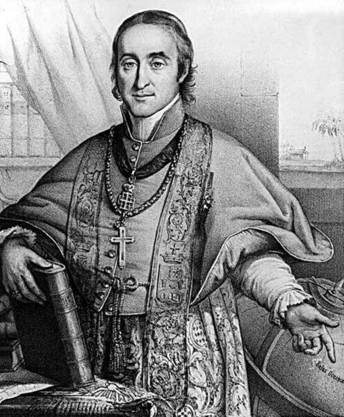 Jean Baptiste Pompallier, the 1st Bishop of Auckland
