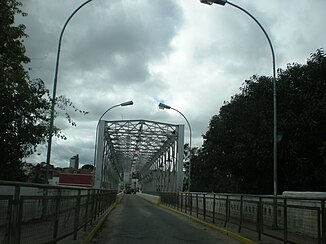 Brücke über den Rio Negro bei Rio Negro/Mafra