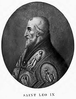 Pope Leo IX 11th century pope