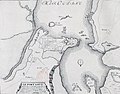 Plan de Port-Louis au XVIIIe siècle (auteur anonyme).