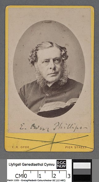 <span class="mw-page-title-main">Owen Phillips (priest)</span> Welsh Anglican priest (1826–1897)
