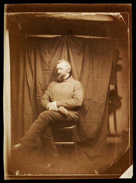 Portrait of a sailor taken on board the French aviso Ardent, 1857