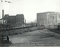 1961年11月、境界線で分断されたポツダム広場